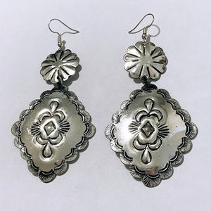 Western Concho Earrings